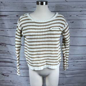 Tommy Hilfiger‎ Tan Stripe Sweater